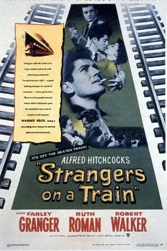 بوستر فلم Strangers on a Train الغرباء على القطار