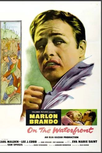 بوستر فلم On the Waterfront على الواجهة البحرية