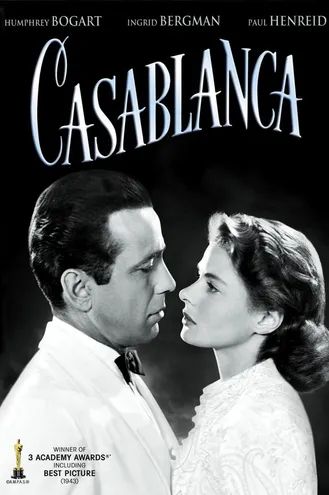 بوستر فلم Casablanca الدار البيضاء