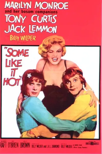 بوستر فلم Some Like It Hot البعض يفضلونها ساخنة