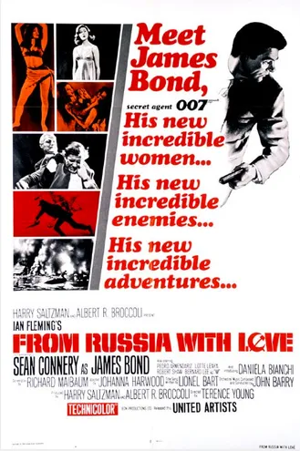 بوستر فلم From Russia with Love من روسيا مع الحب