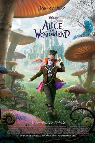 بوستر فلم Alice in Wonderland أليس في بلاد العجائب