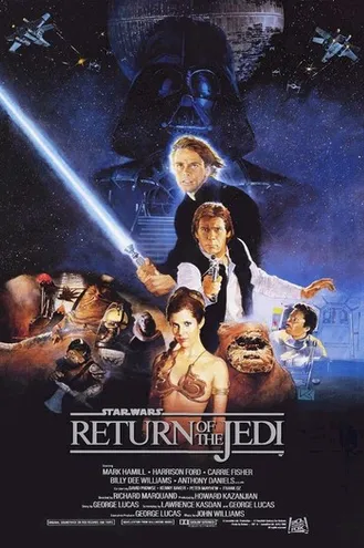 بوستر فلم Star Wars: Episode VI – Return of the Jedi حرب النجوم : الحلقة السادسة - عودة الجيدي