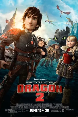 بوستر فلم How to Train Your Dragon 2 كيف تدريب تنينك 2