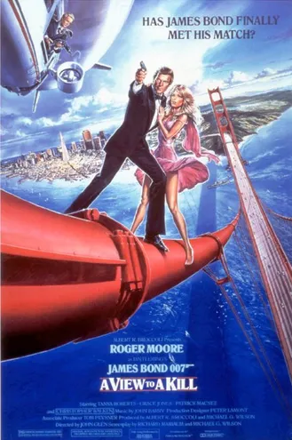 بوستر فلم A View to a Kill نظرة إلى قتل