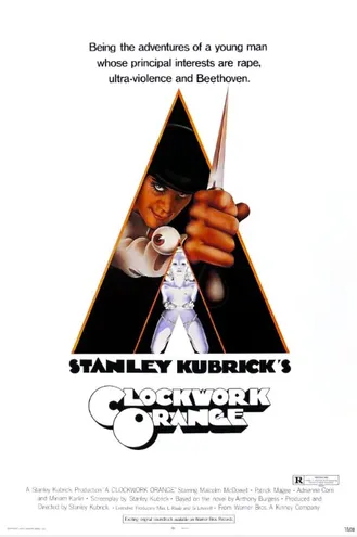 بوستر فلم A Clockwork Orange الالة البرتقالية