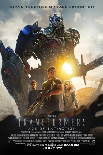 بوستر فلم Transformers: Age of Extinction المتحولون: عصر الانقراض