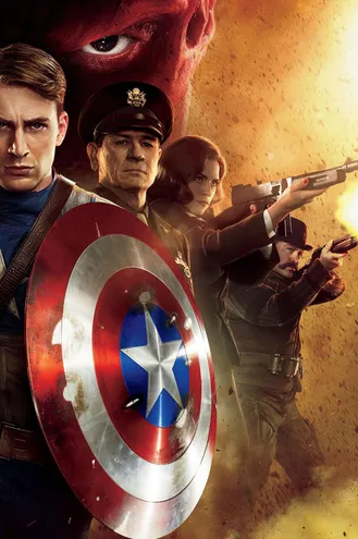 بوستر فلم Captain America: The First Avenger كابتن أميركا : الإنتقام الأول