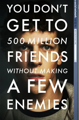بوستر فلم The Social Network الشبكة الاجتماعية