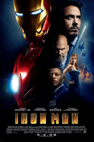 بوستر فلم Iron Man الرجل الحديدي