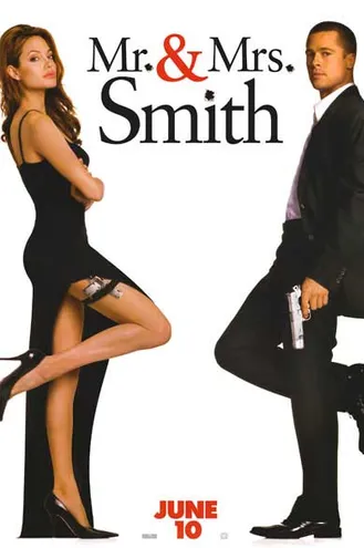 بوستر فلم Mr. & Mrs. Smith السيد والسيدة سميث