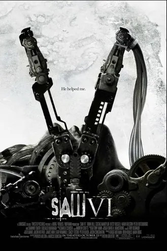 بوستر فلم Saw VI المنشار 6