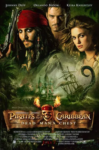 بوستر فلم Pirates of the Caribbean: Dead Man’s Chest قراصنة الكاريبي: صندوق الرجل الميت