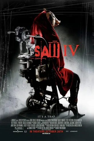 بوستر فلم Saw IV المنشار 4