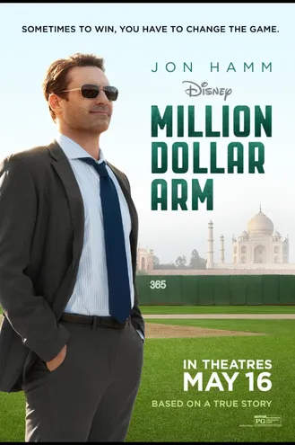 بوستر فلم Million Dollar Arm ذراع بمليون دولار أمريكي