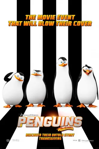 بوستر فلم Penguins of Madagascar بطاريق مدغشقر