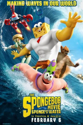 بوستر فلم The SpongeBob Movie: Sponge Out of Water سبونج بوب: سبونج خارج المياه