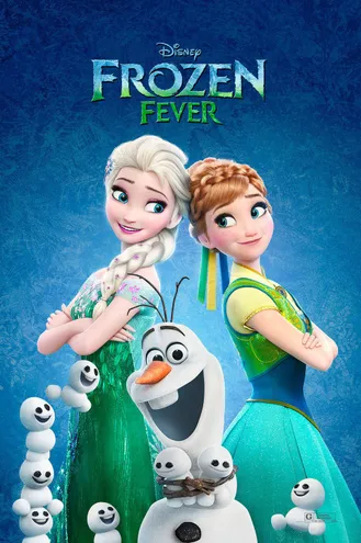 بوستر فلم Frozen Fever فروزن للأبد