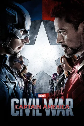 بوستر فلم Captain America: Civil War كابتن أمريكا: الحرب الأهلية