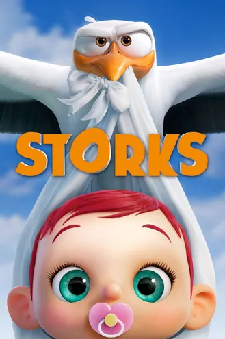 بوستر فلم Storks اللقالق