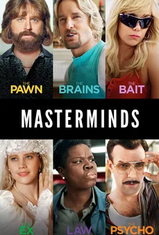 مشاهدة وتحميل فلم Masterminds عقول مدبرة اونلاين