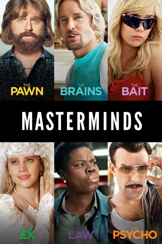 بوستر فلم Masterminds عقول مدبرة