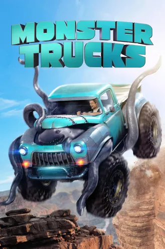 بوستر فلم Monster Trucks المحركات العملاقة
