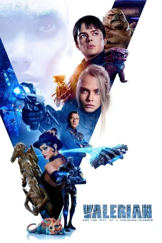 بوستر فلم Valerian and the City of a Thousand Planets فاليريان ومدينة الألف كوكب