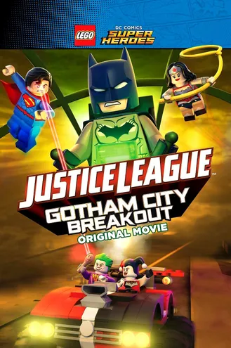 بوستر فلم LEGO DC Comics Super Heroes: Justice League – Gotham City Breakout 