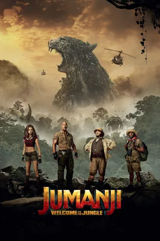 بوستر فلم Jumanji: Welcome to the Jungle جومانجي: مرحبًا بكم في الأدغال