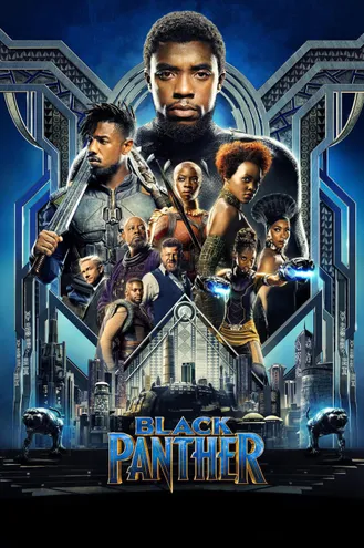 بوستر فلم Black Panther الفهد الأسود