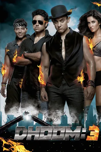 بوستر فلم Dhoom 3 انفجار 3