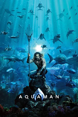 بوستر فلم Aquaman الرجل المائي (أكوامان)