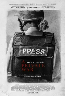 مشاهدة وتحميل فلم A Private War حرب خاصة اونلاين