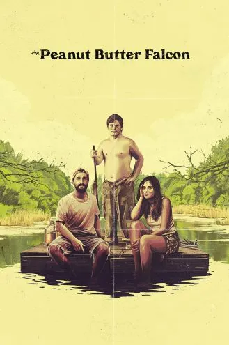 بوستر فلم The Peanut Butter Falcon زبدة الفول السوداني المخففة