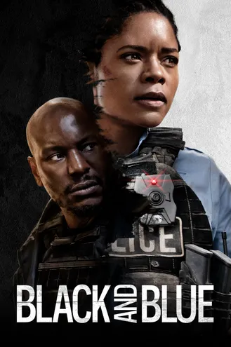 بوستر فلم Black and Blue أسود وأزرق