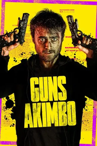 بوستر فلم Guns Akimbo وضعية البنادق