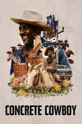 بوستر فلم Concrete Cowboy راعي بقر صلب