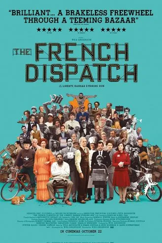 بوستر فلم The French Dispatch البرقية الفرنسية