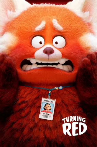 بوستر فلم Turning Red تحول للأحمر