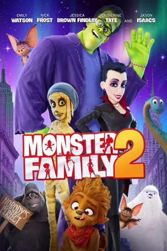 بوستر فلم Monster Family 2 عائلة وحوش ٢