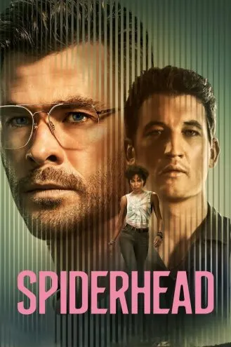 بوستر فلم Spiderhead رأس العنكبوت