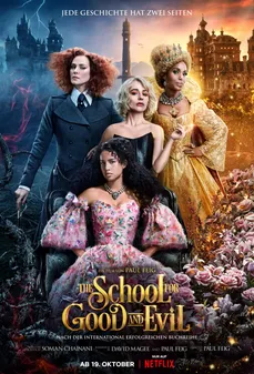 مشاهدة وتحميل فلم The School for Good and Evil مدرسة الخير والشر اونلاين