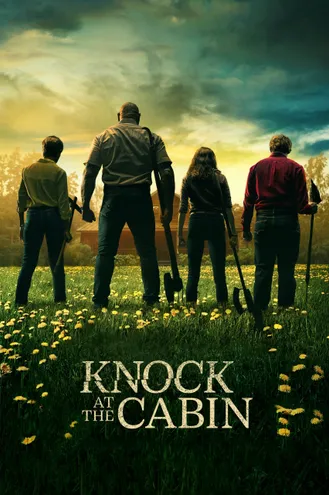 بوستر فلم knock at the cabin طرق في المقصورة