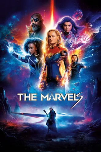 بوستر فلم The Marvels الخارقات