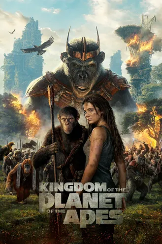 بوستر فلم Kingdom of the Planet of the Apes مملكة كوكب القردة