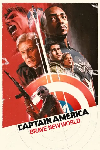 بوستر فلم Captain America: Brave New World كابتن أميريكا: عالم جديد