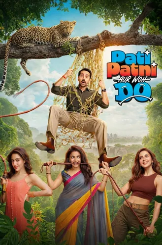 بوستر فلم Pati Patni Aur Woh Do الزوج والزوجة والأخرى 2