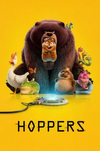 بوستر فلم Hoppers سندس في عالم قندس