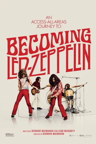 بوستر فلم Becoming Led Zeppelin صناعة ليد زيبلين